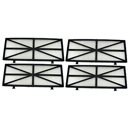 Dolphin Kit De 4 Cartuchos 50 Micrones Para Robot Dolphin Master M3, Swash Y Nauty 9991422-Assy