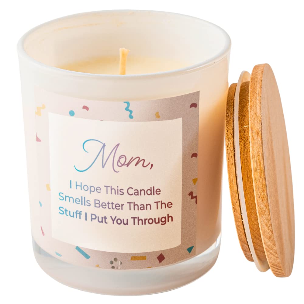 AROMEO Funny Gifts for Mom | Soy Scented Candle | Mothers Day Gifts ...