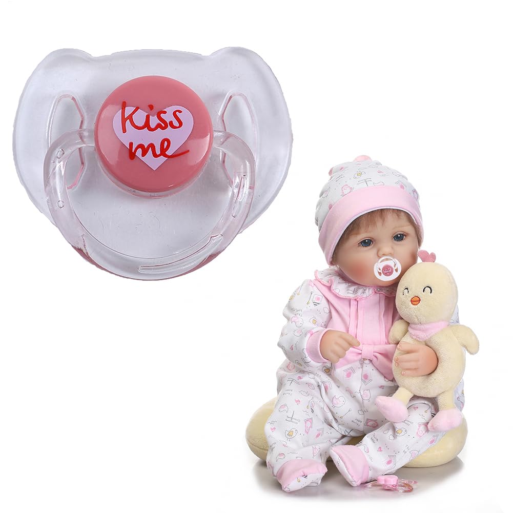 Pacificador Magnético De Muñecas - Pacifier Free | Simulación Baby Doll Sauffiers Puppifiers | Magnetics Pacifierr Toy para Reborn Baby Dolls Saquilladora Magnética Magnets Durante Más De 0 Mese