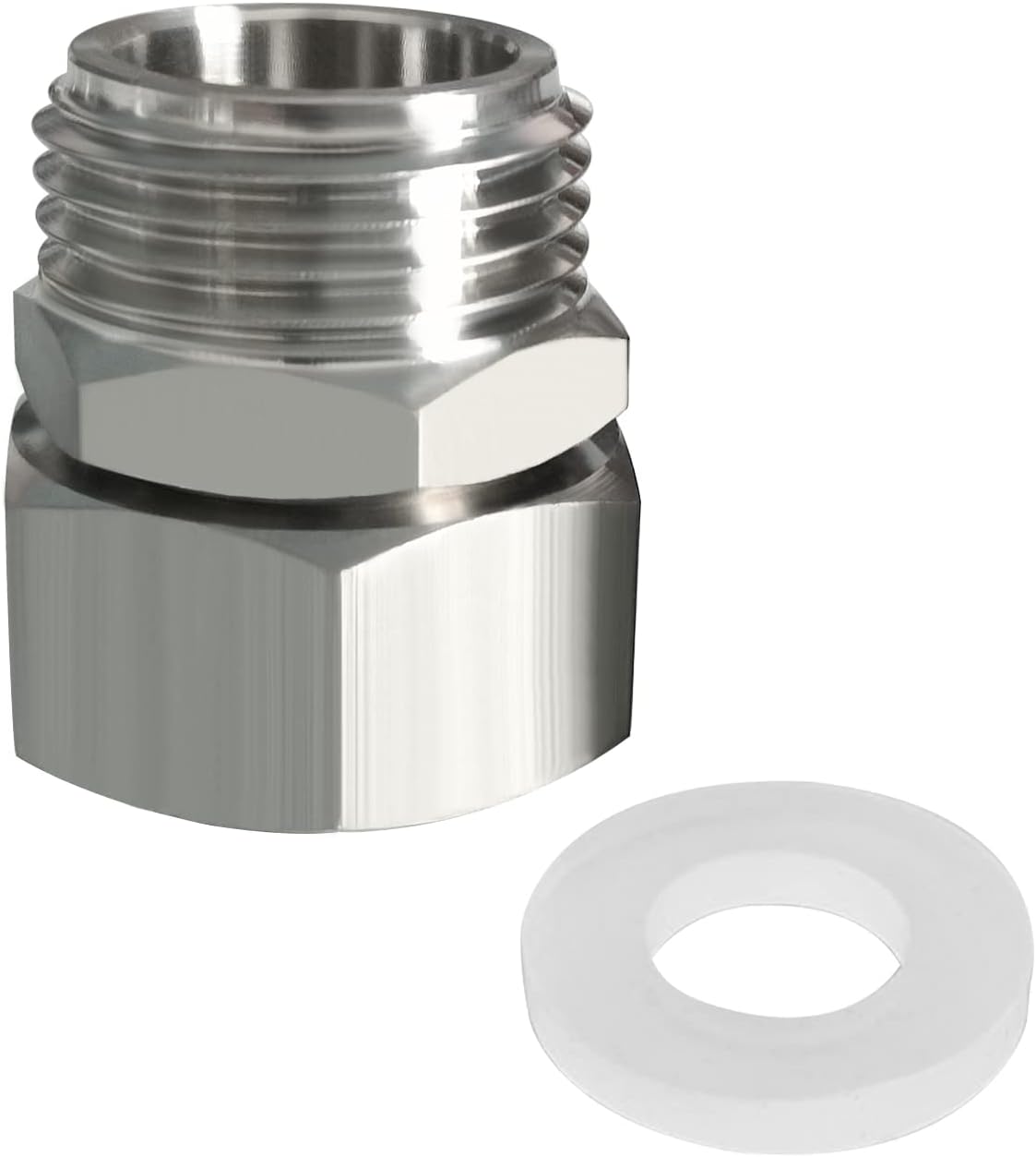 Trespolo Gatto Adattatore Per Tubo Da Giardino In Ottone - 1/2" Femmina NPT A 3/4" Femmina GHT Guns N Roses Greatest Hits - Foto 7