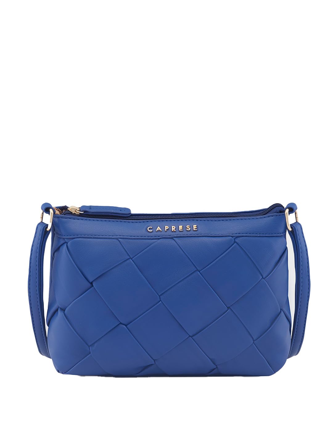 Caprese Merlin Sling Bag, Blue-Medium | Stylish Handbag for Women | Adjustable Strap & Spacious Interiors | Perfect Ladies Purse for Carrying Everyday Essentials & Travel (B0DDCML4RF) Amazon Price History, Amazon Price Tracker