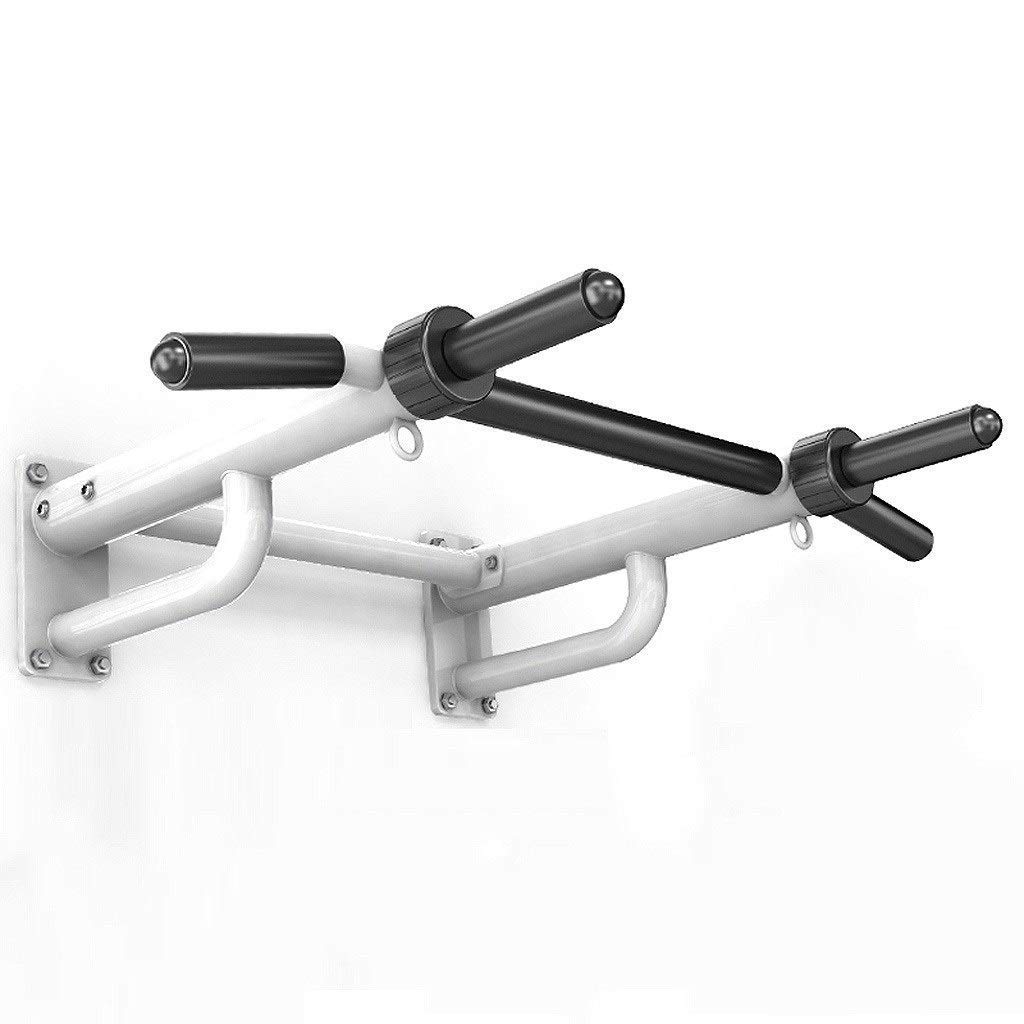 AYCDL Fitness Pull-up Equipment Wall Mounted Horizontal Bar Indoor Parallel Bars Sandbag Shelf Multi-Functional Equipment,White-98x66x22cm,White-98x66x22cm