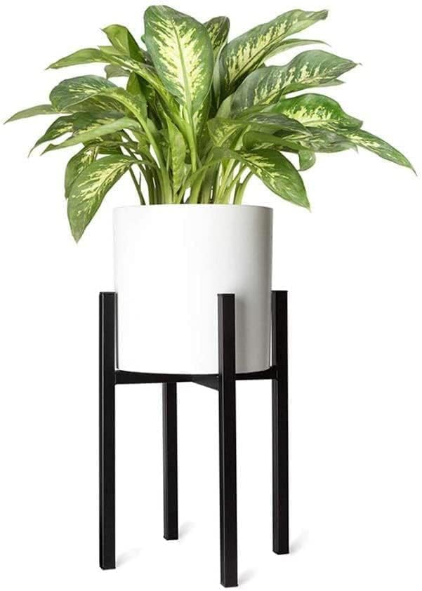 See full amazon price history chart for VINTAGIOUS Modern Iron Metal Plant Stand Indoor Outdoor for Living Room Home and Decor Flower Planter Pot with Pot for Balcony (12 Inch) (White & Black) VINTAGIOUS Modern Iron Metal Plant Stand Indoor Outdoor for Living Room Home and Decor Flower Planter Pot with Pot for Balcony (12 Inch) (White & Black) (B0CXB4YRQ6) Amazon Price History, Amazon Price Tracker