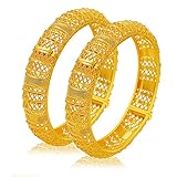 Ethlyn Valentine‘s Day Gifts for women 24K Gold Plated Braclets for women Mother's Day Wedding Gifts 2Pcs/lot