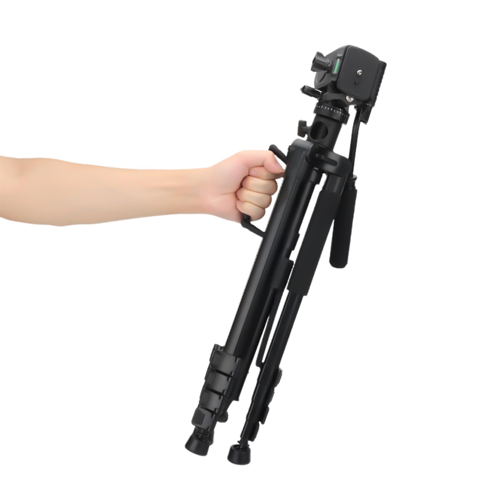 Treppiede per Fotocamera Regolabile in Altezza 195cm Portatile