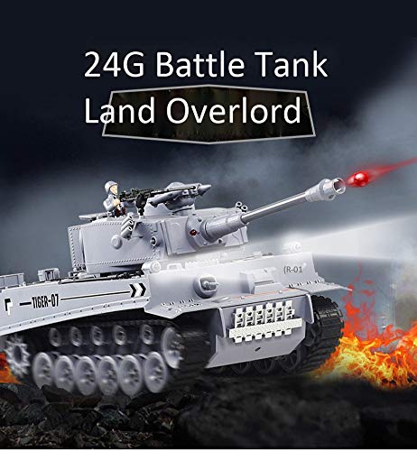 Believe Remote Control Telecomandate Carro Armato Leopard 2 A6 con Fumo 2.4 GHz 1:24