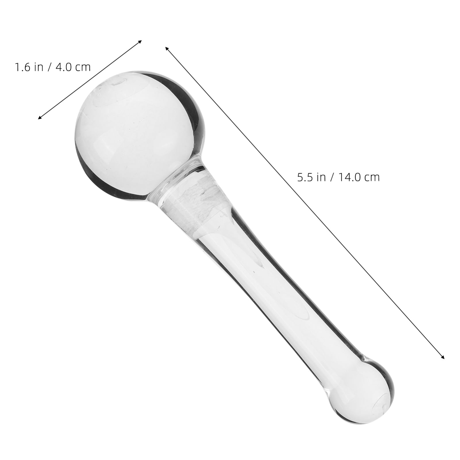 Beatifufu Artistic Paint Glass Rod Pigment Grinding Tool Manual Pestle Oil Painting Accessory