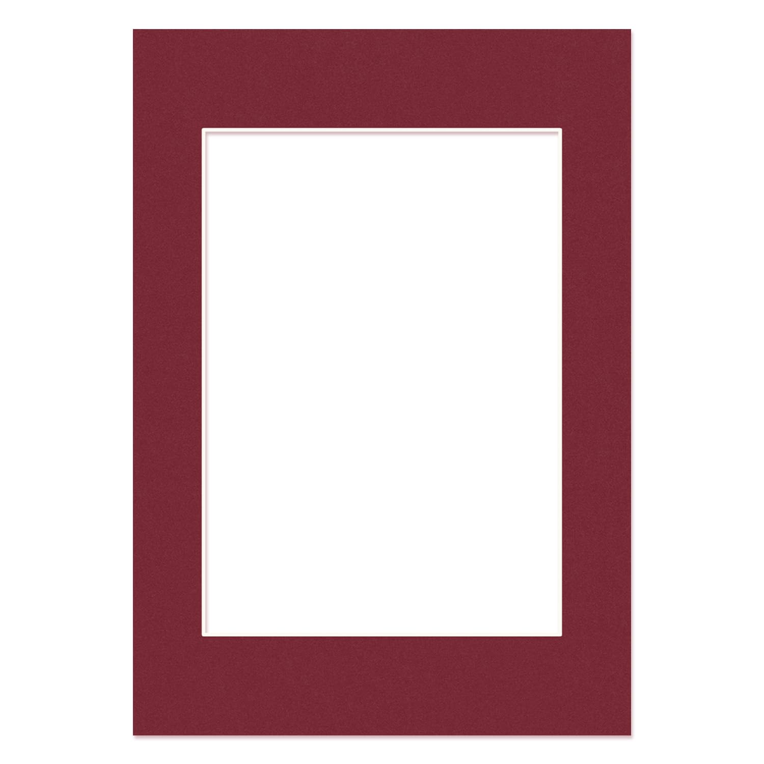 Alison Kingsgate A1 Burgundy Picture Mount for Frames A2 Aperture