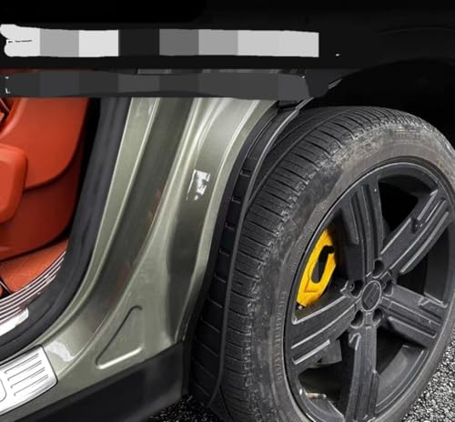 Rox 01 Rear Wheel Mudguard Non-Destructive Installation Invisible Protection 2 Piece Set with Installation Tools