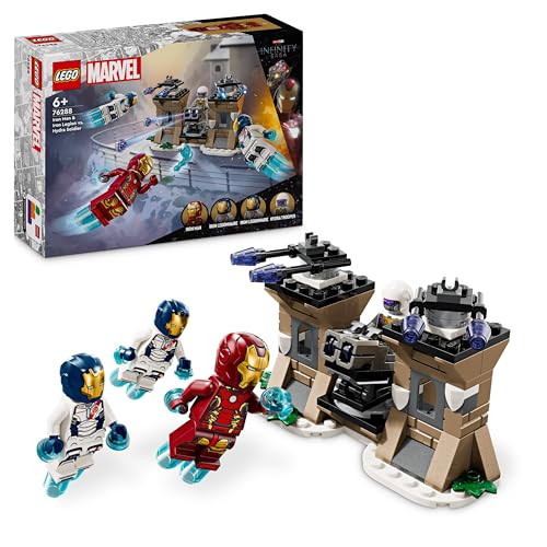 LEGO | Marvel Iron Man & Iron Legion vs. Hydra-Soldat - Avengers Spielzeug...