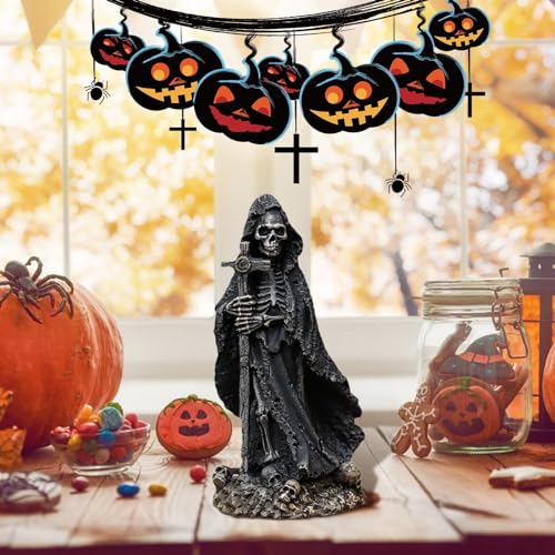 Décor du diable d'Halloween en résine, cadeau idéal d'art obscur