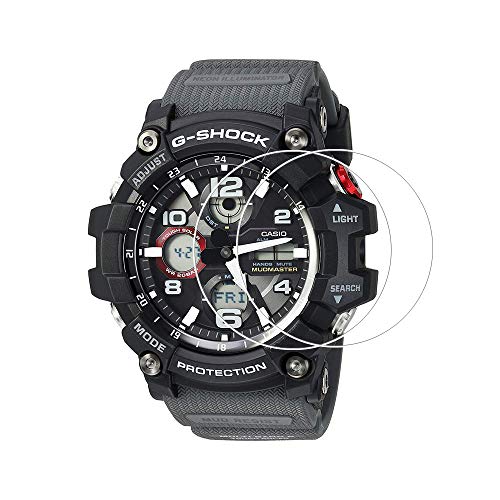 Zshion for Casio GSG-100 Screen Protector, 9H Hardness Tempered Glass Screen Protector for Casio GSG-100 with Anti-Fingerprint Bubble-Free Crystal Clear (2 Pack)