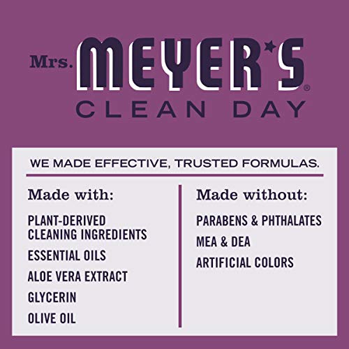 Mrs. Meyer's Hand Soap, Made With Essential Oils, Biodegradable Formula, Plum Berry, 12.5 Fl. Oz - Pack Of 6 #TOP4