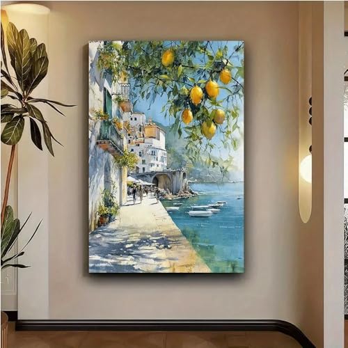 Tableau sur toile de côte haute définition 50x70cm