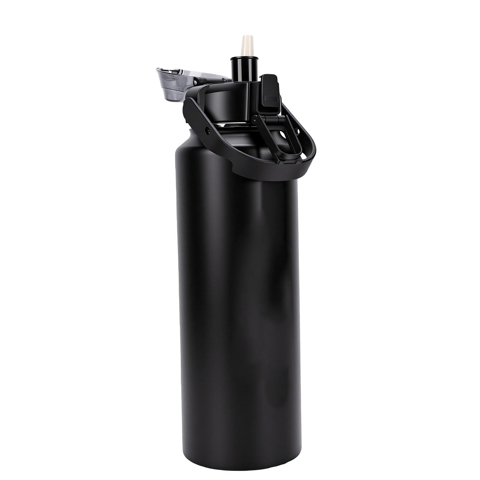 AMONIDA Bouteilles D'eau 2000ML étanches avec Couvercle 2 en 1 pour Salle