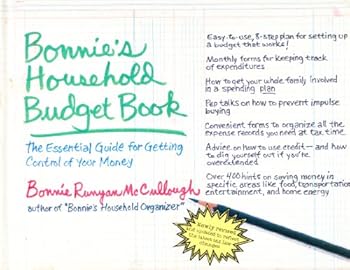 Paperback Bonnie's Household Budget Book: The Essential Guide for Getting Control of Your Money Book