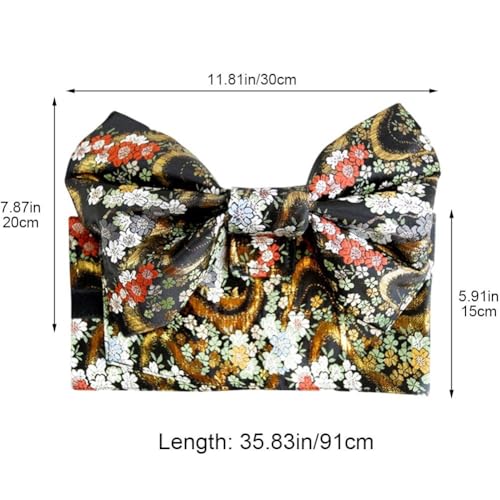Cinturón OBI de kimono japonés para niños que buscan comodidad 7