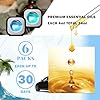 SCENTORINI Car Air Freshener, Vent Clip, New Car Smell for Men, Cars Perfume, Cars Essentials for women, 2 Fragranc - Sea Breeze & New Car, 6 Pack #4