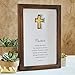 Creative Brands CB Gift D3998 Heartfelt Collection - Pastor Appreciation Wall Art with Scripture, 9 x 13-Inches, Faithful Servant, White and Brown