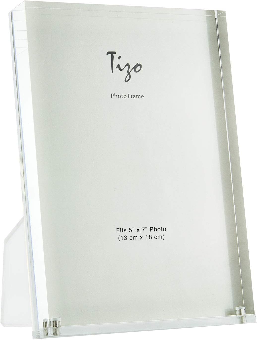 Tizo 5" X 7" Acrylic Crystal Clear Photo Frame,…