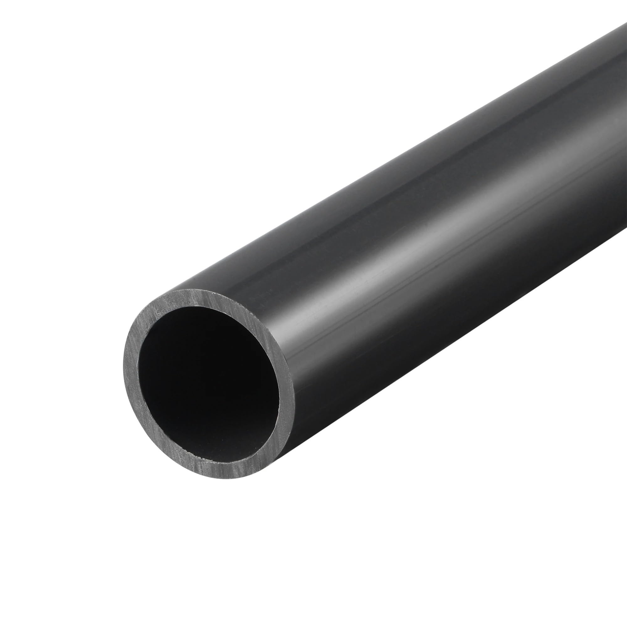 Tubo rígido Transparente de PVC, Tubo rígido de PVC for tubería de Agua, Color Negro, de 0,2 a 0,5 Metros, Varios tamaños.(35.2mmx40mmx0.35m)