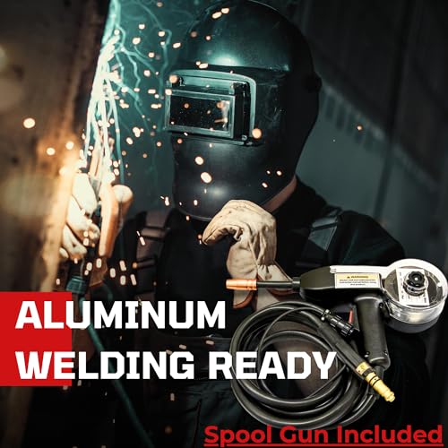 Lotos MIG175 175A Mig Welder With Aluminum Spool Gun thumb #2