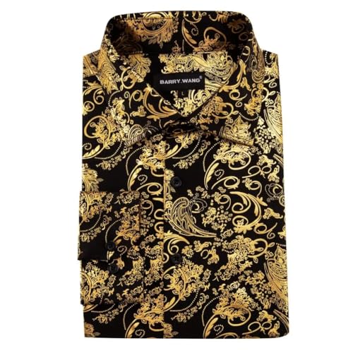 Chemise en soie brodée pour homme idéale pour briller en soirée et fêtes habillées - 2
