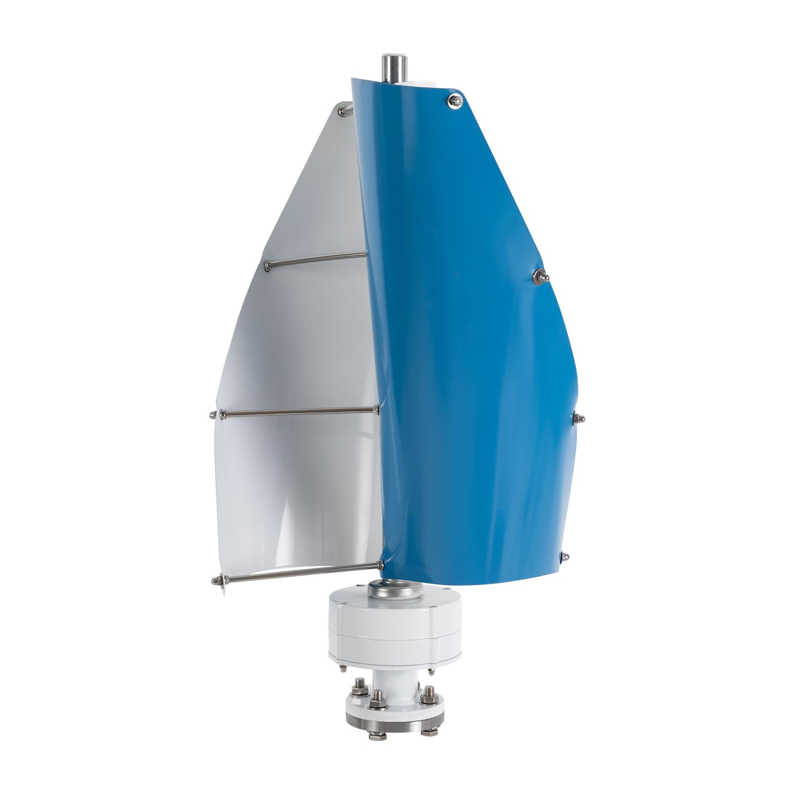 100W 12V Vertikale Windgenerator, Windkraftanlagen Generator mit Controller– Kompakt, Langlebig, Geräuscharmer Betrieb, Aluminiumlegierung