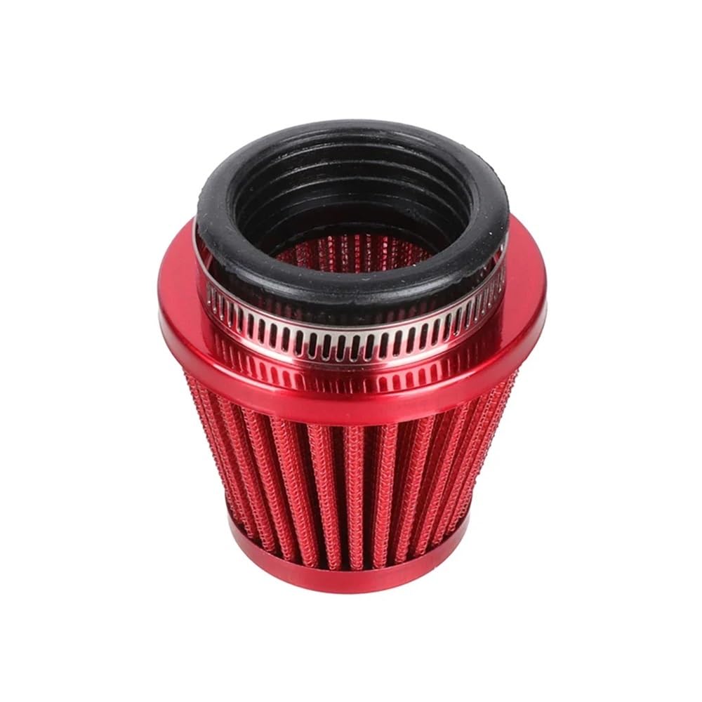 Filtros De Aire Para Motocicletas 38 Mm 45 50 Y 60 Para Motores 110 Cc 125 150 250 450 Scooters Motos Filtro Aire Moto(Red 45MM)