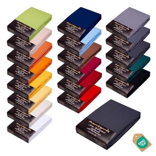 BEDSURE Spannbettlaken 180x200cm Boxspringbett Topper - Mikrofaser Bettlaken 180x200 cm grau für Matratze bis 30 cm hohe, weiches Spannbetttuch Leintuch 2 Avantgarde Premium Spannbettlaken - auch für Boxspringbett & Wasserbett - 180x200-200x220-40cm Steg - Spannbettlaken sehr Gute ca.170g/m² - Bettlaken 100% Jersey Baumwolle, ÖKO-TEX (18 Anthrazit)