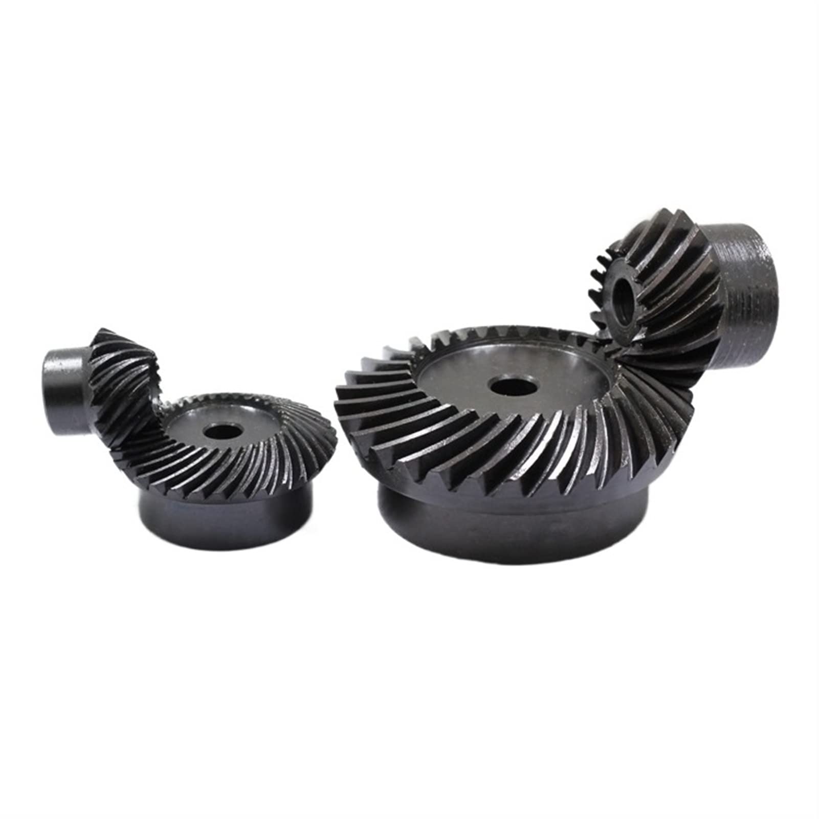 ingranaggi ombrelloni conici, ingranaggi ombrellon 2 pz 1.5 Modulo 15 Denti 45 Denti Ingranaggio Conico A Spirale 1:3 Razione di Trasmissione A Spirale Ingranaggio Elicoidale 1.5 M 15 T 45 T Ingranagg