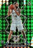 Sandro Mamukelashvili Rookie Card Green Parallel Prizm Mosaic Collectible Basketball Card- 2022 Panini Mosaic Basketball Card #236 (Bucks)