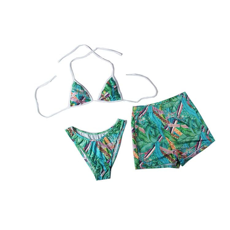 Traje de baño estampado para mujer ideal para tardes de piscina y playa 5