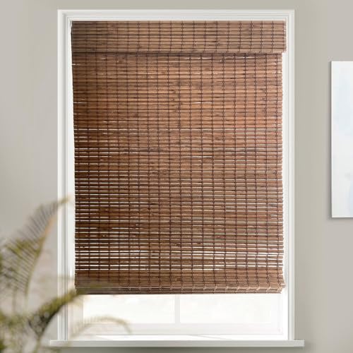 MOOD Custom Bamboo Shades | Rustic | Cordless Bamboo Roman
