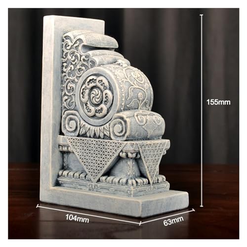 Sujetalibros pesados vintage de diseño decorativo para biblioteca y despacho exclusivo 3