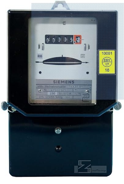 Wechselstromzähler 10(60) A Zähler geeicht mit Rücklaufsperre (max. 13,8kW)