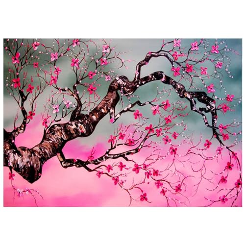 Loisir créatif peinture diamant arbre géant pour offrir un moment de détente aux adultes