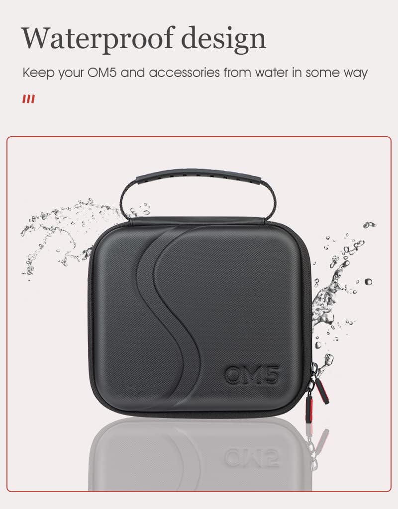 Portable Storage Bag For DJI OM 5 Drone,Travel Bag Handbag Compatible with DJI OM 5,Case Accessories,Hard Carrying Case for DJI OM 5(1110109,DJI OM 5)