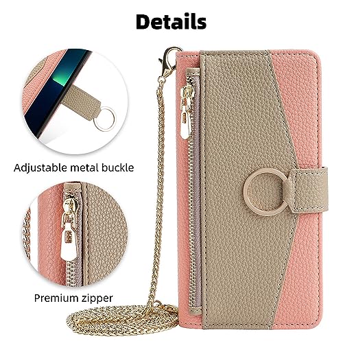 CasurvivePro Wallet Case Compatible for iPhone 13 with Crossbody Strap - Image 3
