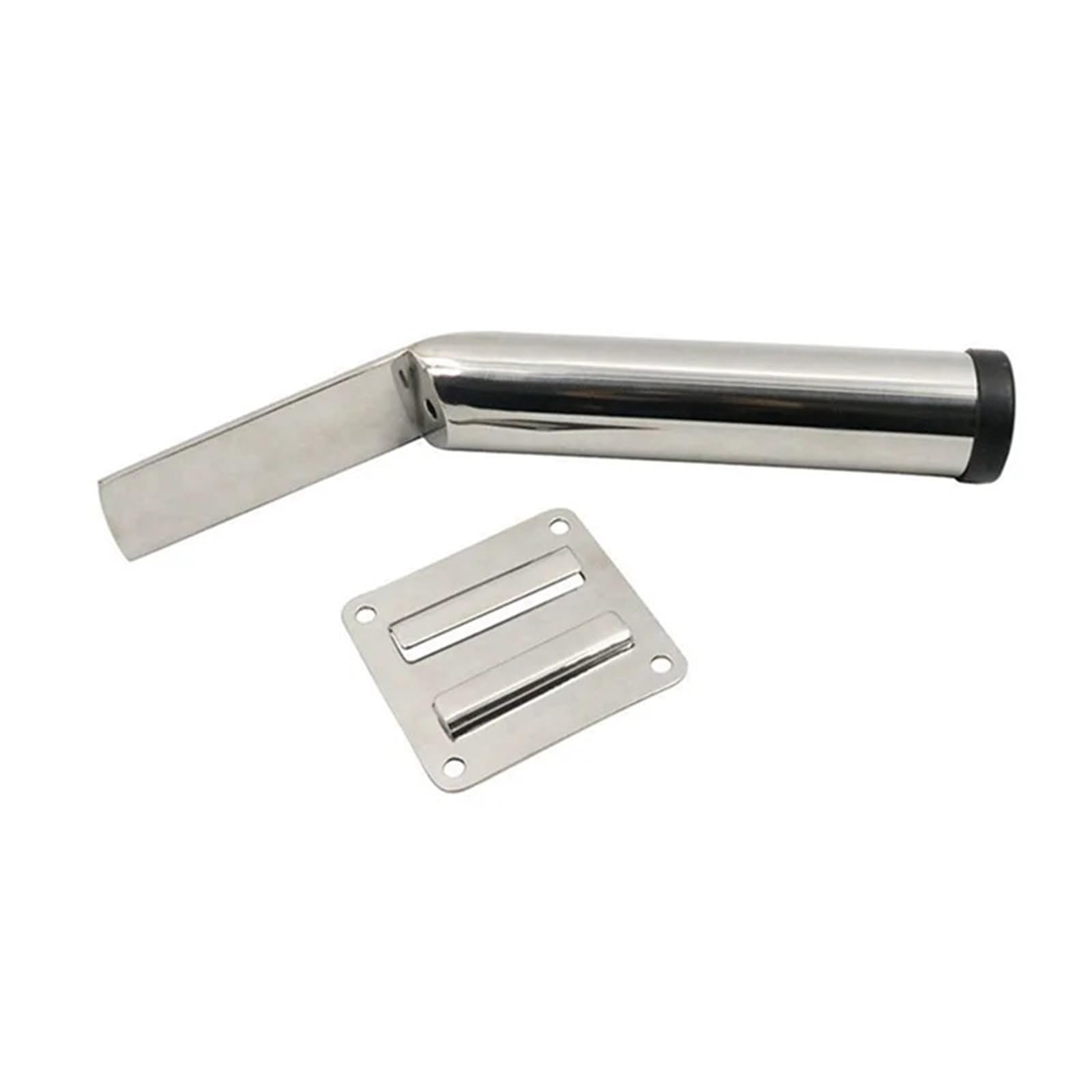 Support de canne à pêche Marine, 2 pièces, support coulissant en acier inoxydable amovible