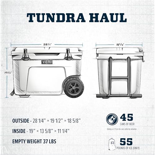 Image of YETI Tundra Haul Portable Wheeled Cooler