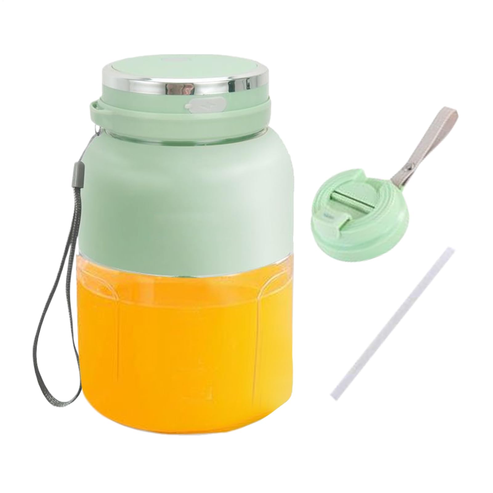 Batidora Portátil Para Batidos - Pequeña Batidora Eléctrica para Smoothies,Vaso Mezclador Recargable 1300ml Antifugas Multiusos Portátil