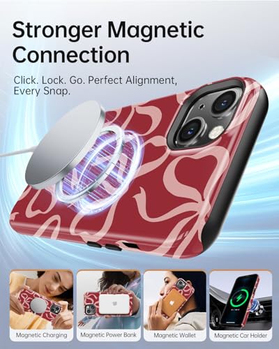 Coque iPhone 14 Plus silicone antichoc et magnétique tendance - 3