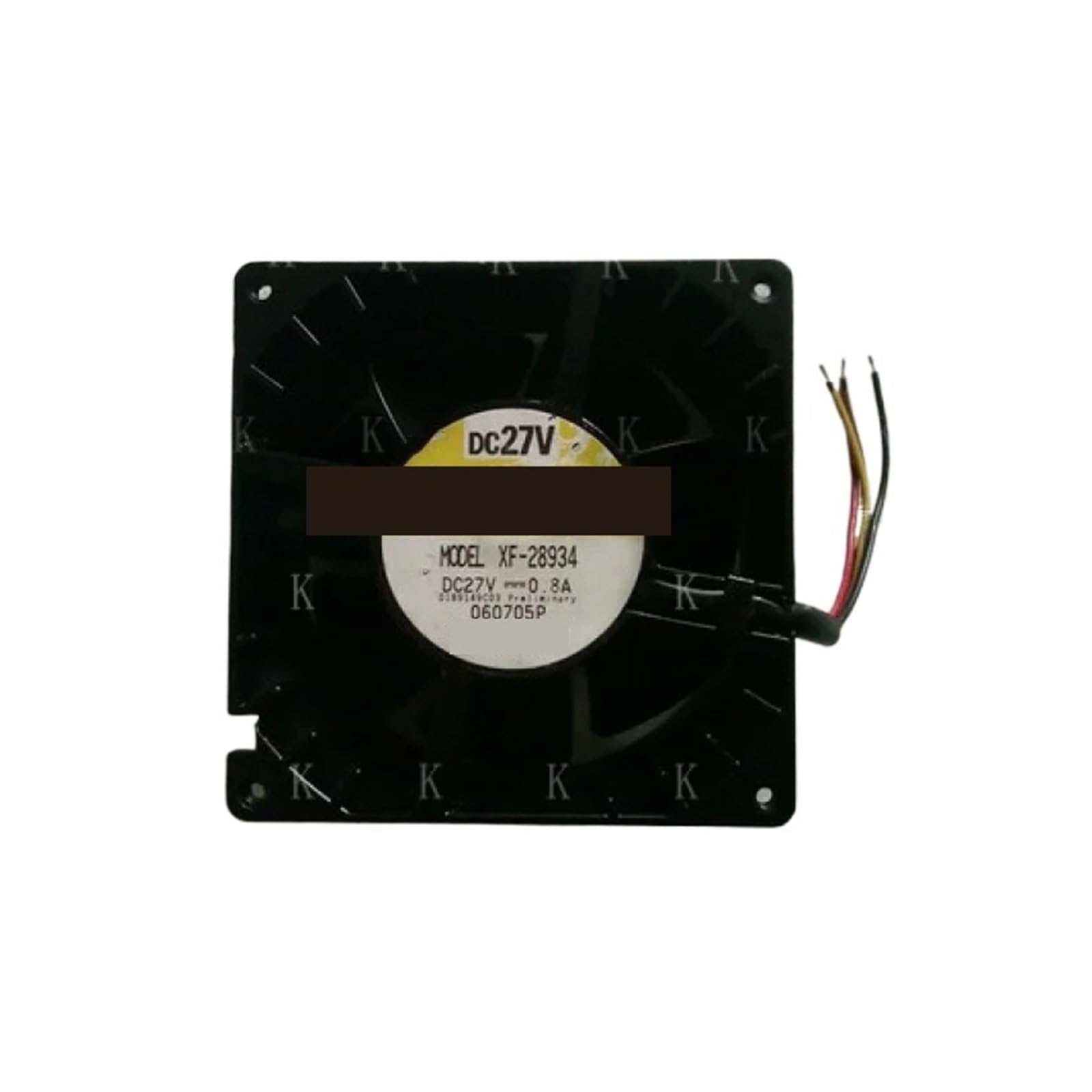 Ventilateur XF-28934 DC27V refroidissement puissant et stable