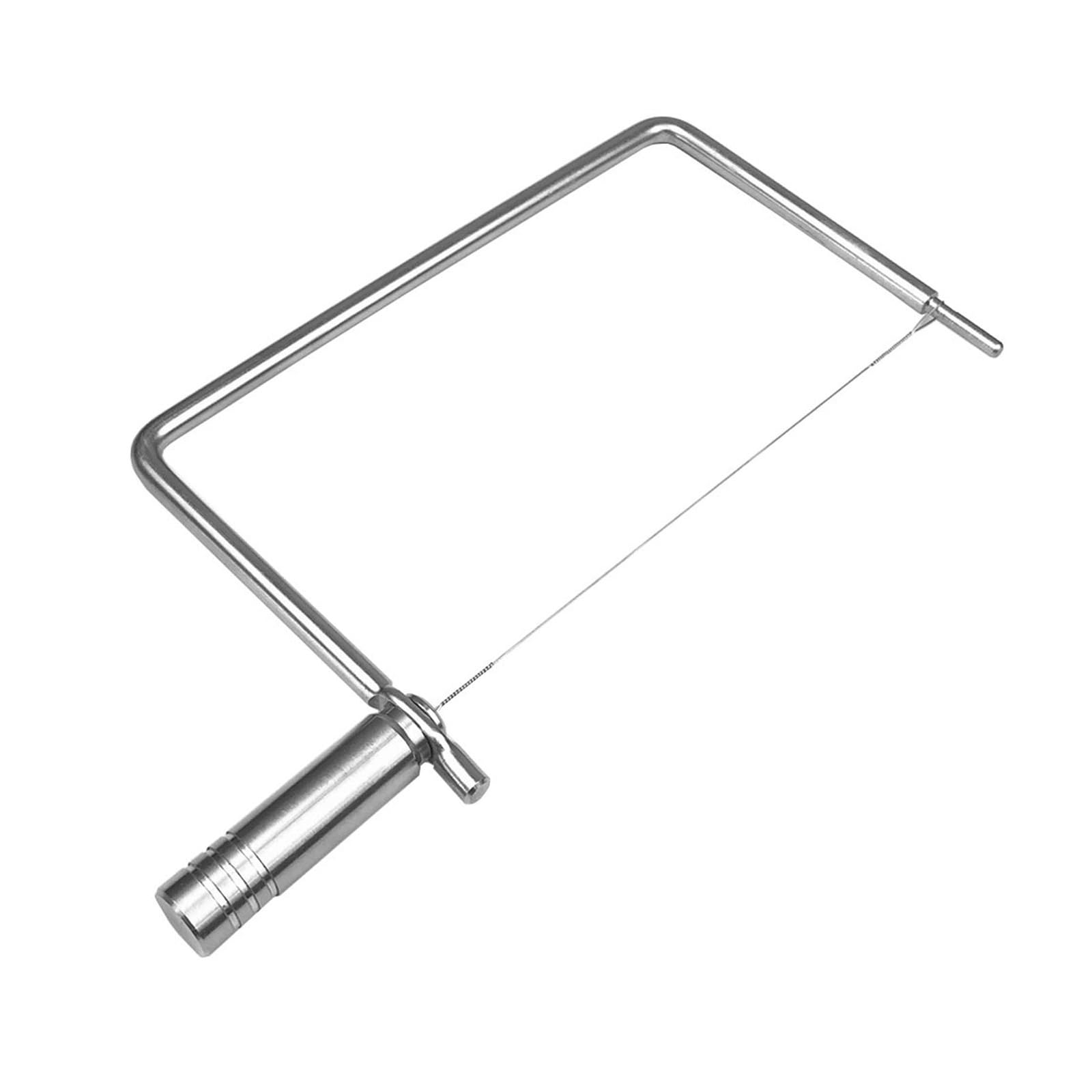 CUNZJIA Functional Kitchen Tool Portable Cheese Slicer Cutter Easy to Use for Kitchen Use with Sturdy Stainless Steel Wire