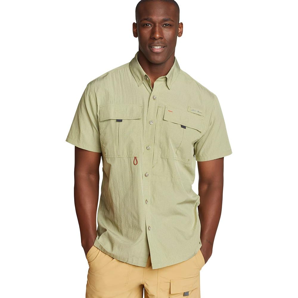 Eddie Bauer Men's UPF Guide 2.0 Short-Sleeve Shirt