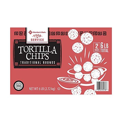 Member's Mark Round Yellow Tortilla Chips-SET OF 2