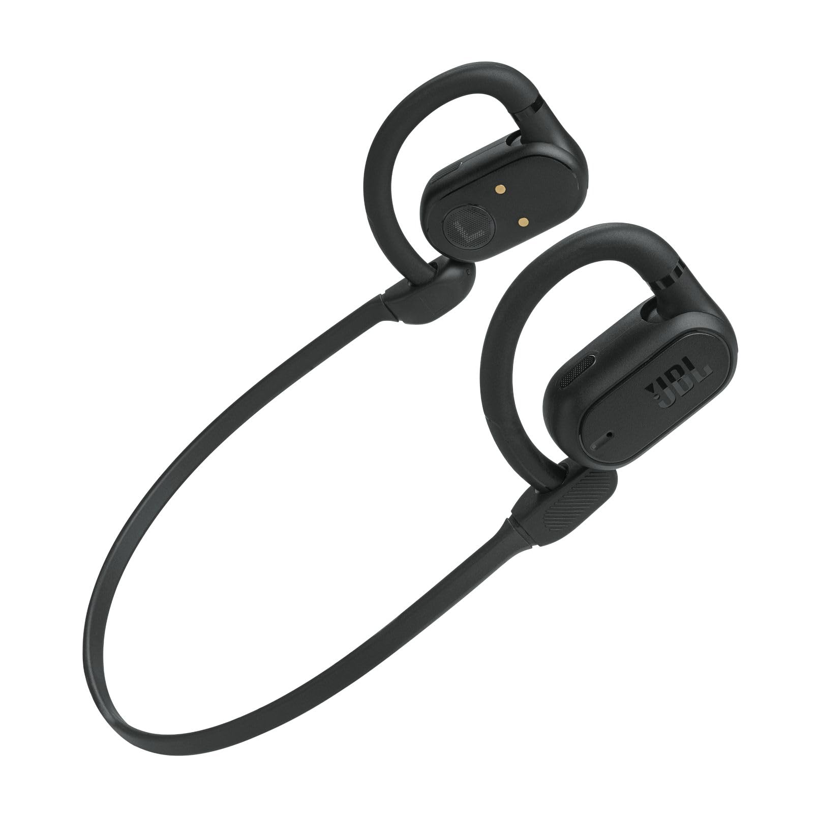 JBL Soundgear Sense Auricolari In-Ear True Wireless Bluetooth con Design Open Ear, Impermeabili a Schizzi e Polvere IP54, Bassi Puri, Dual Connect, 4 Microfoni, fino a 24 h di Autonomia, Nero