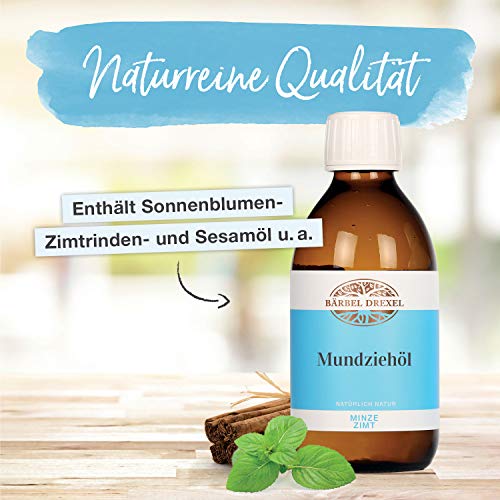 Mundziehöl von Bärbel Drexel mit Pfefferminze und Zimt
