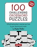 Challenging Crossword Puzzles: Puzzles to challenge and entertain your brain (Challenging Crosswords)